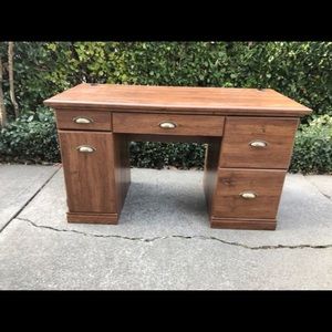 Wooden desk